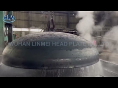 3600mm As516 Gr 70 Wymiary głowicy elipsycznego zbiornika oleju