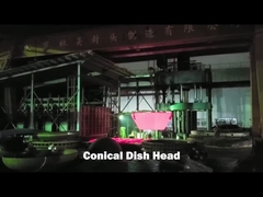 SA516 Gr70 Stożkowa głowa naczynia 2500 mm średnica