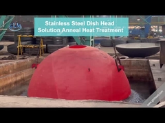 ASME BV PED Certyfikowana przez ISO głowa półkulata 3800 mm średnica 50 mm grubość