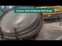 Węglowe stalowe eliptyczne końcówki naczyń