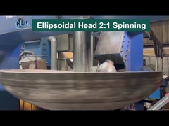 4500mm średnica Bezszwowe głowice zbiornika z płytkami, łączniki rurowe, czapka, stop stali, końcówka eliptyczna