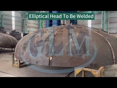 Głowa eliptyczna ze stali węglowej do spawania