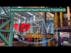 Wypukłe dennice sferyczne polerowane ASME, dna zbiorników