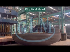 Niestandardowe wymiary głowicy zbiornika eliptycznego ze stali metalowej 2000MM 20MM 2 do 1