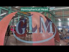 The splicing of hemispherical heads is a contest of millimeter-level precision