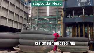Głowice eliptyczne odpowiednie dla przemysłu petrochemicznego, farmaceutycznego, lotniczego i wojskowego