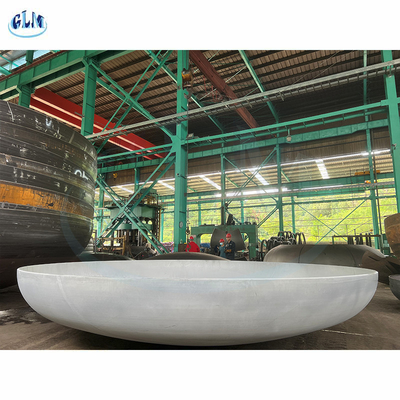 Średnica 4200 mm Torispherical Dish Ends, ASME Code Heads For Industrial Use