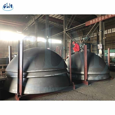 SA516 Gr70 89mm Półkolorowa głowa naczynia ciśnieniowego końcowa czapka Półkolorowa rurka obrotowa