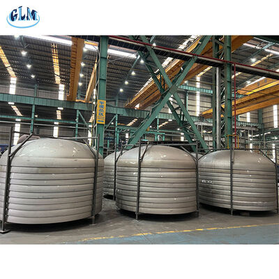 Głowa naczynia eliptyczna o grubości 2-300 mm i wypolerowanie powierzchni w celu uzyskania współczynnika redukcji 10% w zastosowaniach petrochemicznych