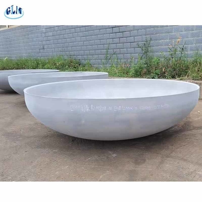 SS316L ASME 89mm Eliptyczna głowa naczynia ciśnieniowego kopuła końcówki GB