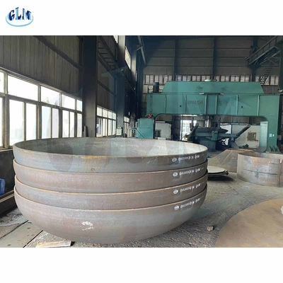 600 mm do 4000 mm średnica Torispherical Dished Tank Heads End Dimensions Carbon Steel