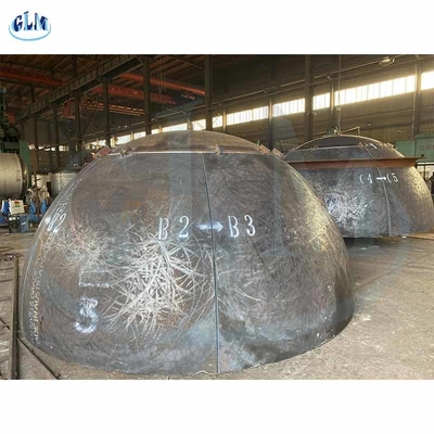 201 Stal nierdzewna 89mm 1000mm Torispherical Dished End Hemispherical Heads For Bolier