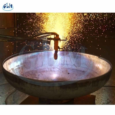 SA516 Gr70 300 mm Półelipsodowa miska końcowa Rozmiary głowy Gorące formowanie 89 mm