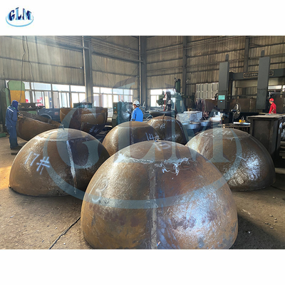 3800 * 70 mm SA516 Głowy zbiornikowe półkubice dla kotłów