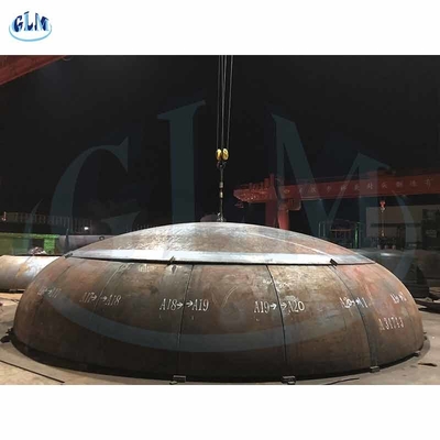 Średnica 4800mm 304l głowa eliptyczna 2: 1 grubość 20mm