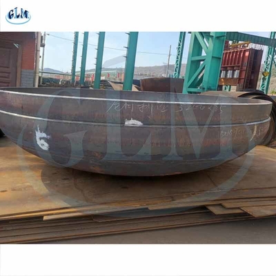Głowa zbiornika z stali węglowej Głowa ukształtowana Głowa 5200 mm Prężnica 25 mm Grubość