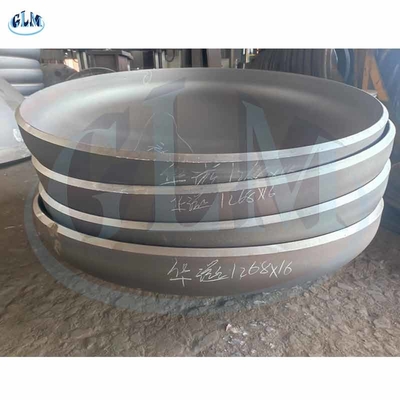 Głowy zbiornika eliptyczne ze stali węglowej 1268 mm średnica 16 mm grubość