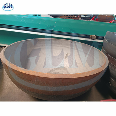 50 mm grubość SA516 Ellipsoidal Dish End For Pressure Vessels