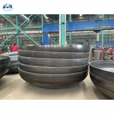 Głowy półeliptyczne ze stali węglowej średnica 2700 mm grubość 16 mm