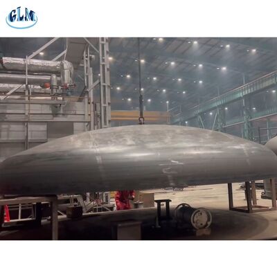 Przystosowywalne ciśnienie 4200 mm średnica głowa torysferyczna z gorącym tłoczeniem do naczyń ciśnieniowych