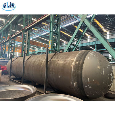 Naczynie ciśnieniowe w procesie ciepłej kuciej Głowa wyprostowana z próbą hydrostatyczną zweryfikowana dla zastosowań stali węglowej SA-516 klasy 70